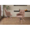 Chaise pivotante SOLSTICE en tissu