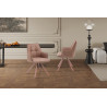 Chaise pivotante SOLSTICE en tissu