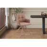 Chaise pivotante SOLSTICE en tissu