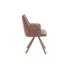 Chaise pivotante SOLSTICE en tissu