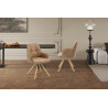 Chaise pivotante SOLSTICE en tissu