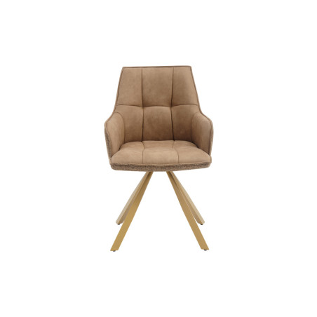 Chaise pivotante SOLSTICE en tissu