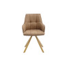 Chaise pivotante SOLSTICE en tissu