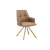 Chaise pivotante SOLSTICE en tissu