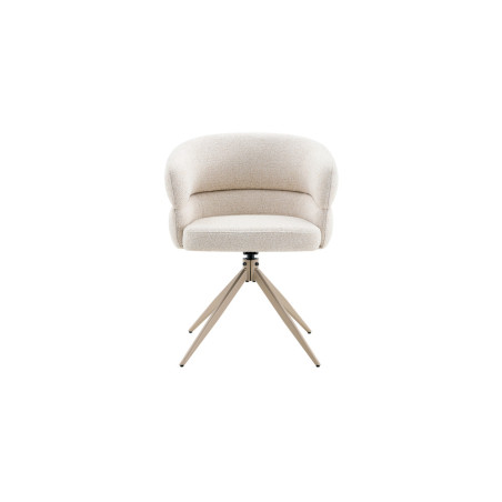 Chaise pivotante LEVANT en tissu