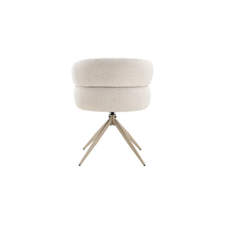 Chaise pivotante LEVANT en tissu
