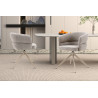 Chaise pivotante LEVANT en tissu
