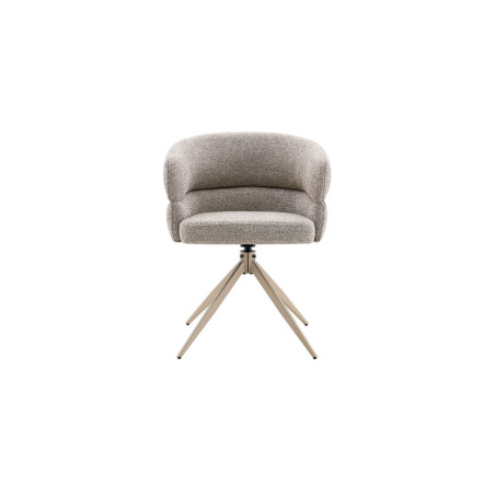 Chaise pivotante LEVANT en tissu