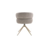 Chaise pivotante LEVANT en tissu