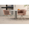 Chaise pivotante LEVANT en tissu