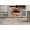 Chaise pivotante LEVANT en tissu