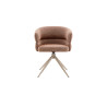 Chaise pivotante LEVANT en tissu