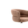 Chaise pivotante LEVANT en tissu