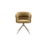 Chaise pivotante LEVANT en tissu
