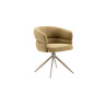 Chaise pivotante LEVANT en tissu