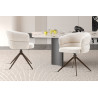 Chaise pivotante LEVANT en tissu