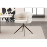 Chaise pivotante LEVANT en tissu