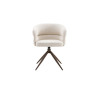Chaise pivotante LEVANT en tissu