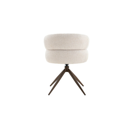 Chaise pivotante LEVANT en tissu