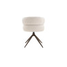 Chaise pivotante LEVANT en tissu