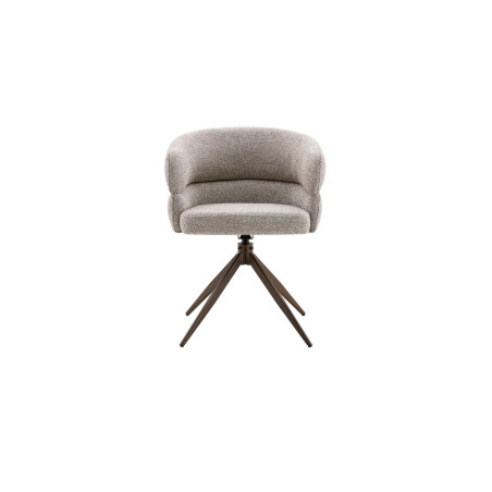 Chaise pivotante LEVANT en tissu