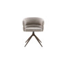 Chaise pivotante LEVANT en tissu