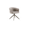 Chaise pivotante LEVANT en tissu