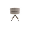 Chaise pivotante LEVANT en tissu