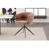 Chaise pivotante LEVANT en tissu