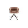 Chaise pivotante LEVANT en tissu