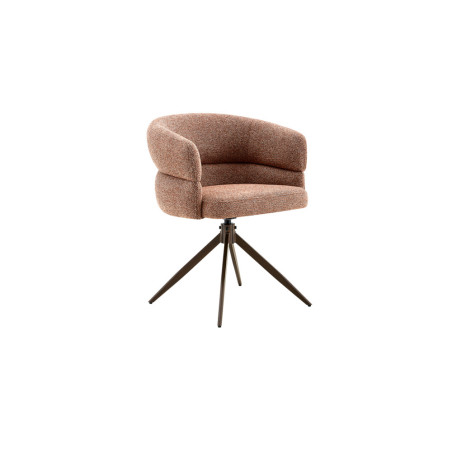 Chaise pivotante LEVANT en tissu