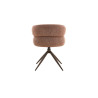 Chaise pivotante LEVANT en tissu