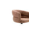 Chaise pivotante LEVANT en tissu