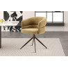 Chaise pivotante LEVANT en tissu