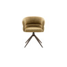 Chaise pivotante LEVANT en tissu