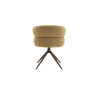 Chaise pivotante LEVANT en tissu