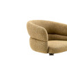 Chaise pivotante LEVANT en tissu