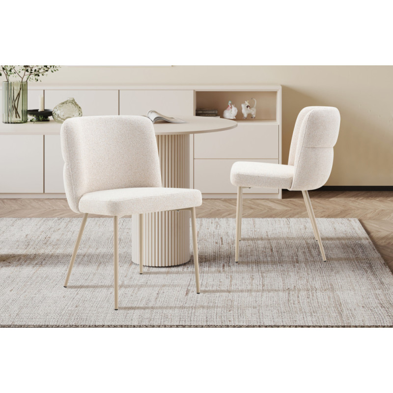 Chaise ALOE en tissu