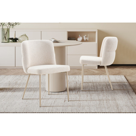 Chaise ALOE en tissu