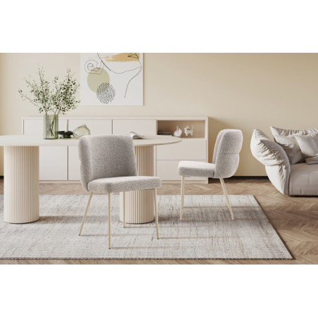 Chaise ALOE en tissu