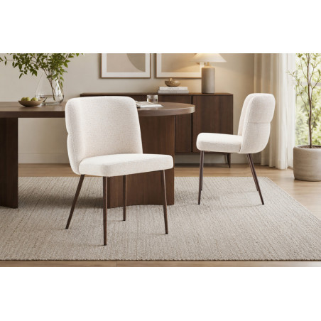 Chaise ALOE en tissu