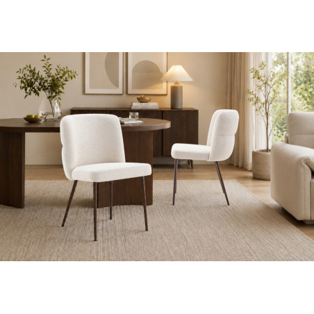 Chaise ALOE en tissu