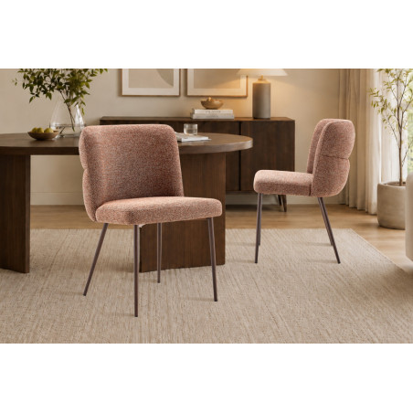 Chaise ALOE en tissu