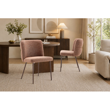 Chaise ALOE en tissu