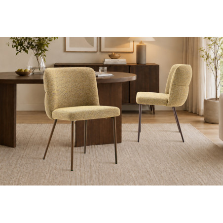 Chaise ALOE en tissu