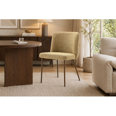 Chaise ALOE en tissu