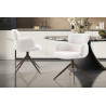 Chaise pivotante RONCE en tissu