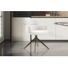 Chaise pivotante RONCE en tissu