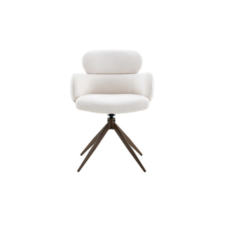 Chaise pivotante RONCE en tissu