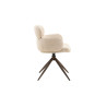 Chaise pivotante RONCE en tissu